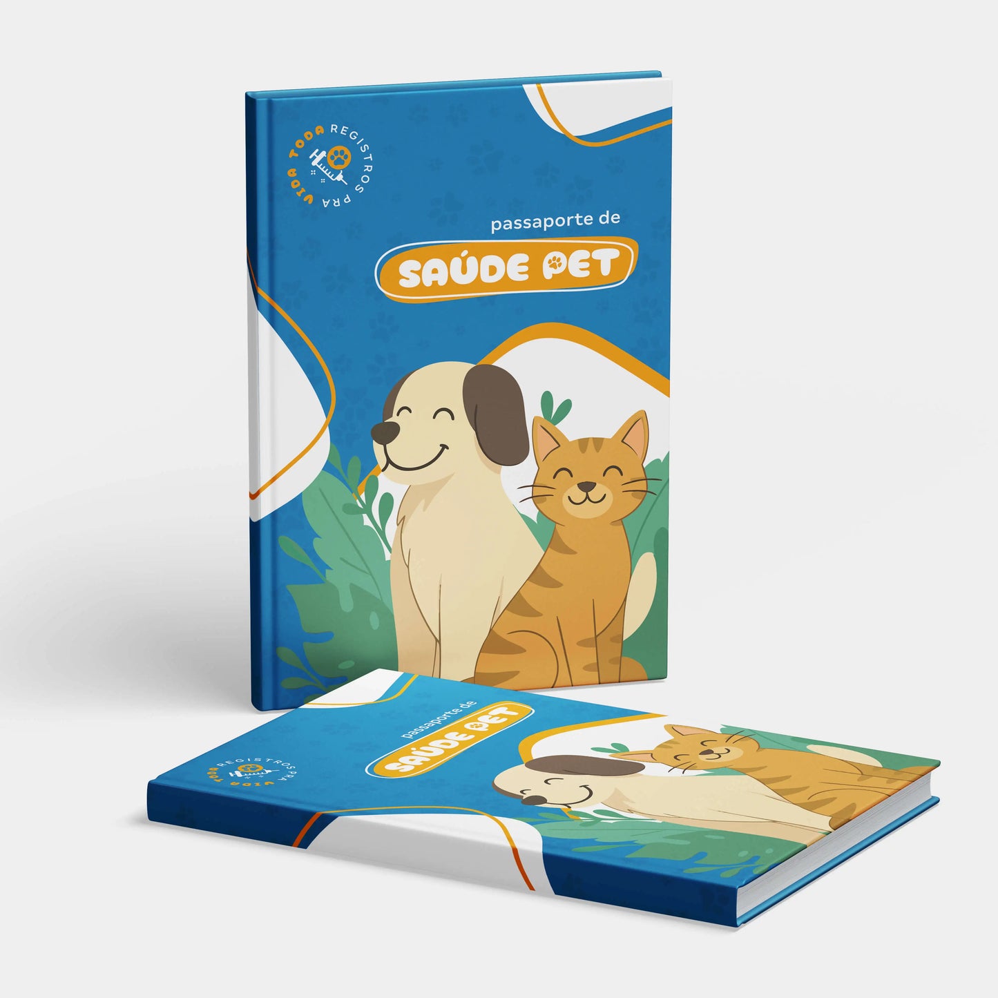 Passaporte de Saúde Pet com Capa Dura