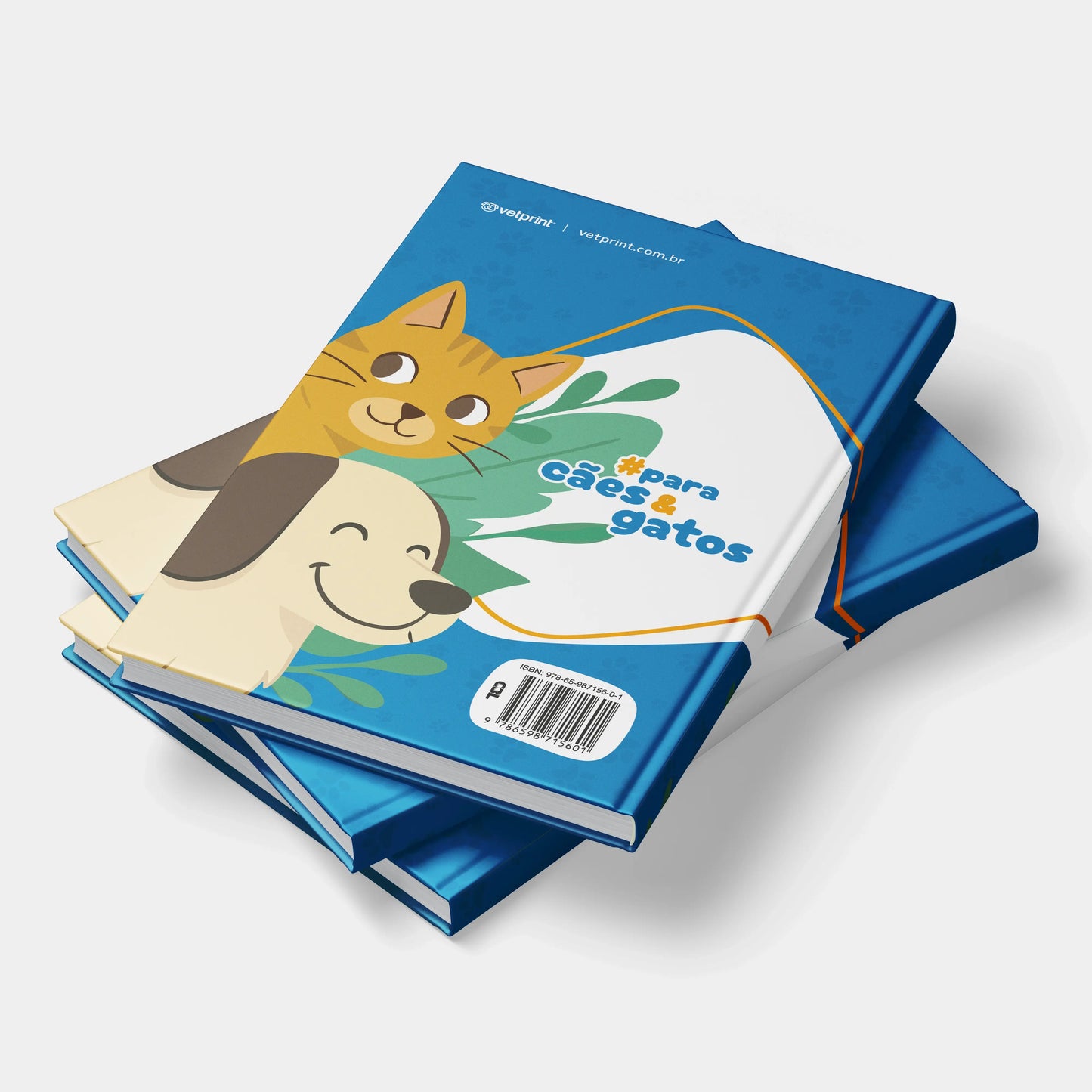 Passaporte de Saúde Pet com Capa Dura