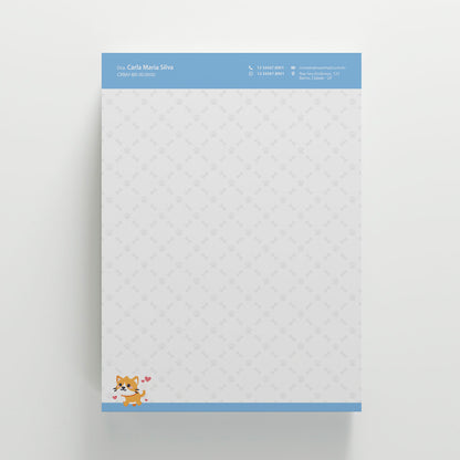 Papel Timbrado A4 | Modelo 008