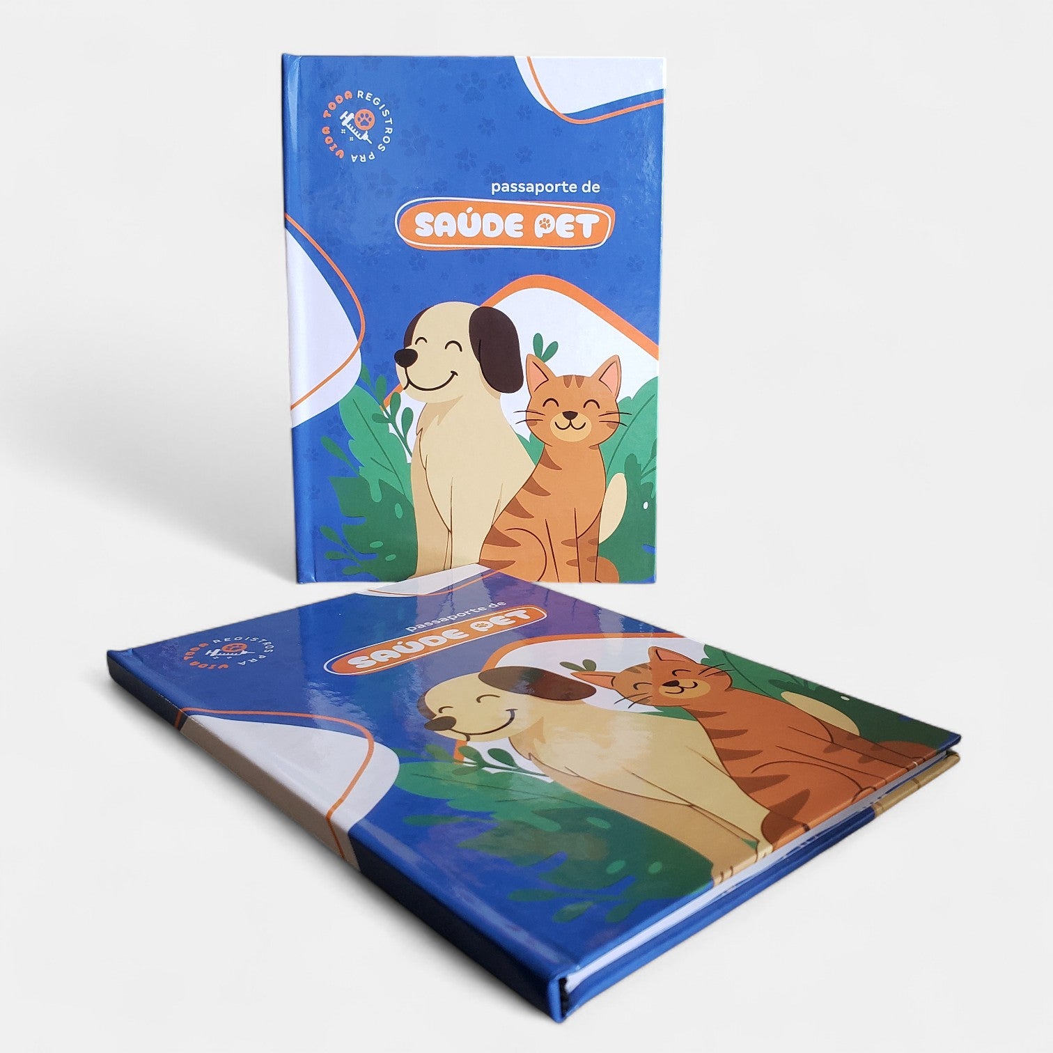 Passaporte de Saúde Pet com Capa Dura